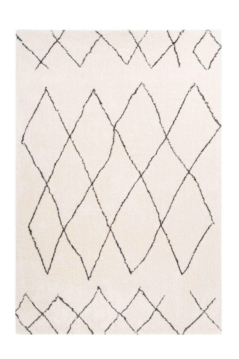 HOCHFLORTEPPICH 80/150 cm Orlando Creme, Beige  - Beige/Creme, Design, Textil (80/150cm) - Kayoom