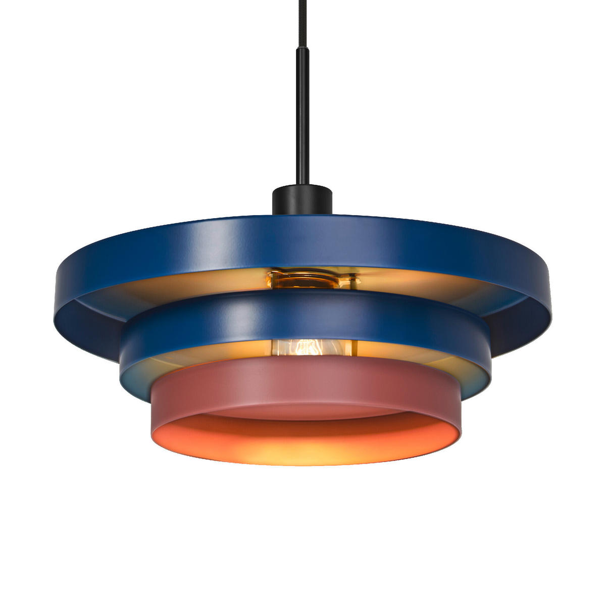 PENDELLEUCHTE 40/136 cm   - Rosa, KONVENTIONELL, Metall (40/136cm) - Ledvance