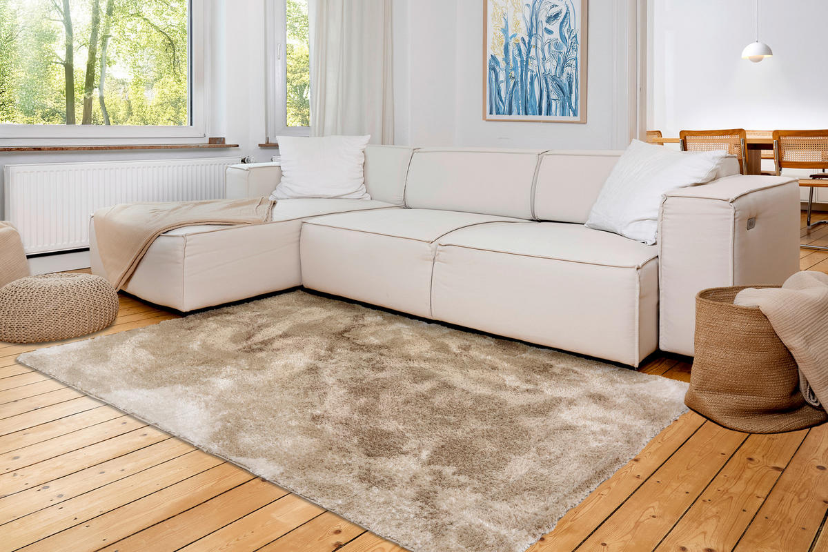 WEBTEPPICH 120/180 cm Paulie Beige rechteckig  - Beige, Basics, Textil (120/180cm) - Astra