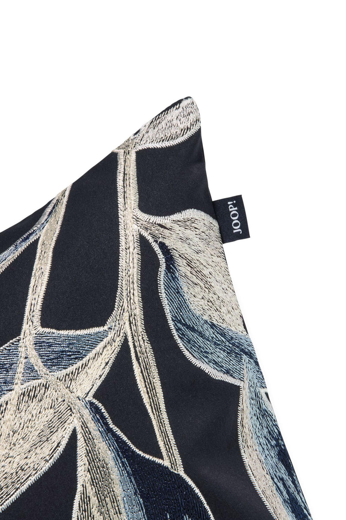 KISSENHÜLLE JOOP! Flora marine 50/50 cm  - Dunkelblau, Basics, Textil (50/50cm) - Joop!