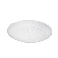 DECKENLEUCHTE 25/7 cm   - Weiß, KONVENTIONELL, Glas (25/7cm) - Eglo