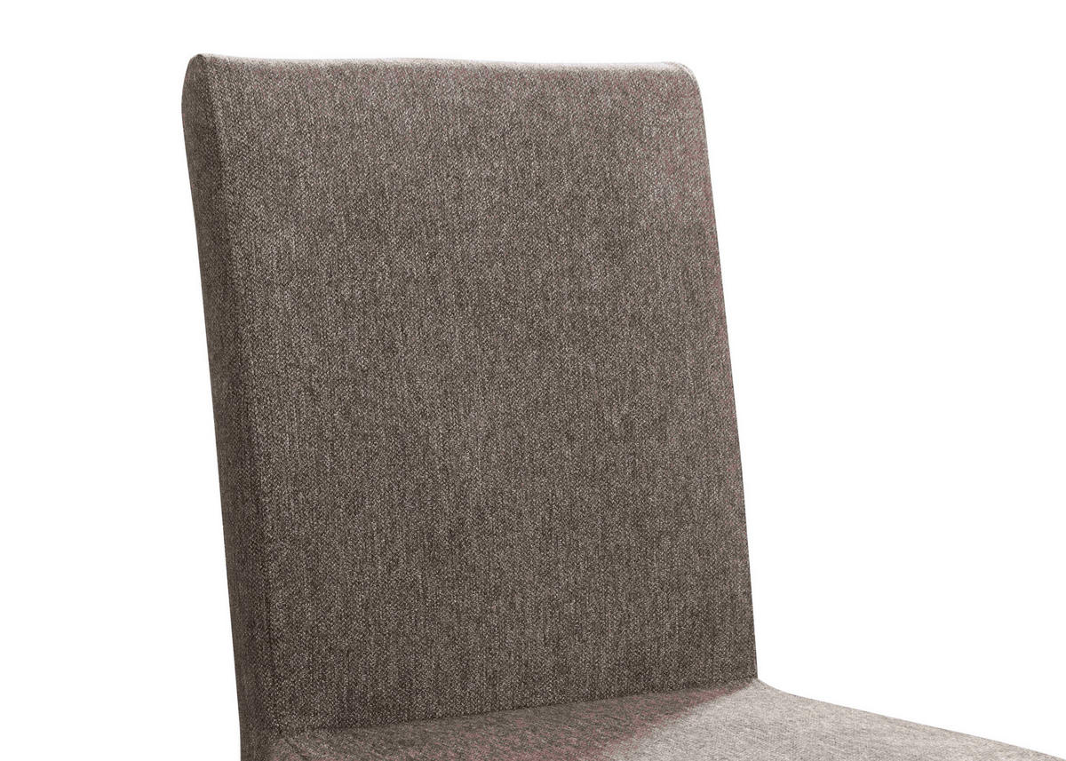STUHL  in Webstoff Holz, Textil  - Eichefarben/Braun, KONVENTIONELL, Holz/Textil (47/94/59cm) - Linea Natura