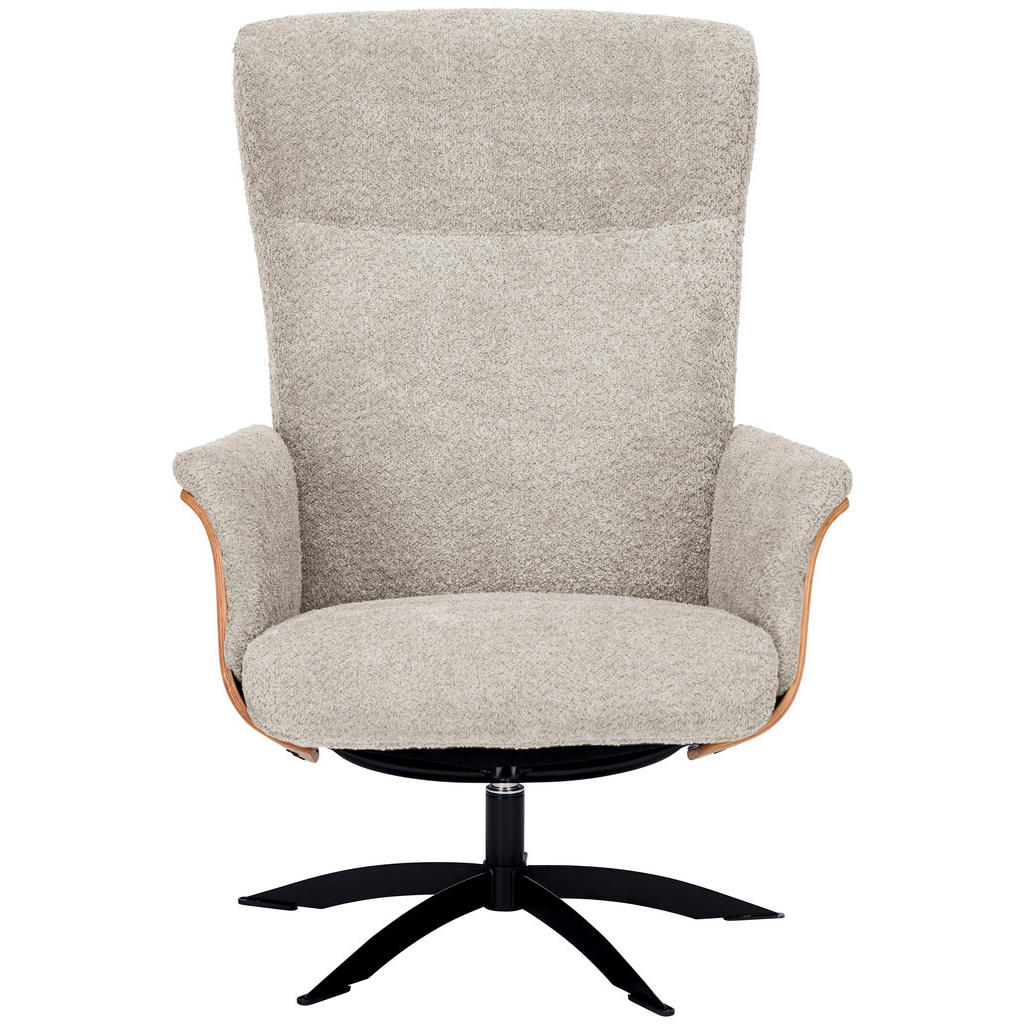 Thumbnail - Welnova Relaxsessel, Beige, Holz, Textil, Eiche, 71x104x77 cm, Fußauswahl, Stoffauswahl, Relaxfunktion, Wohnzimmer, Sess...