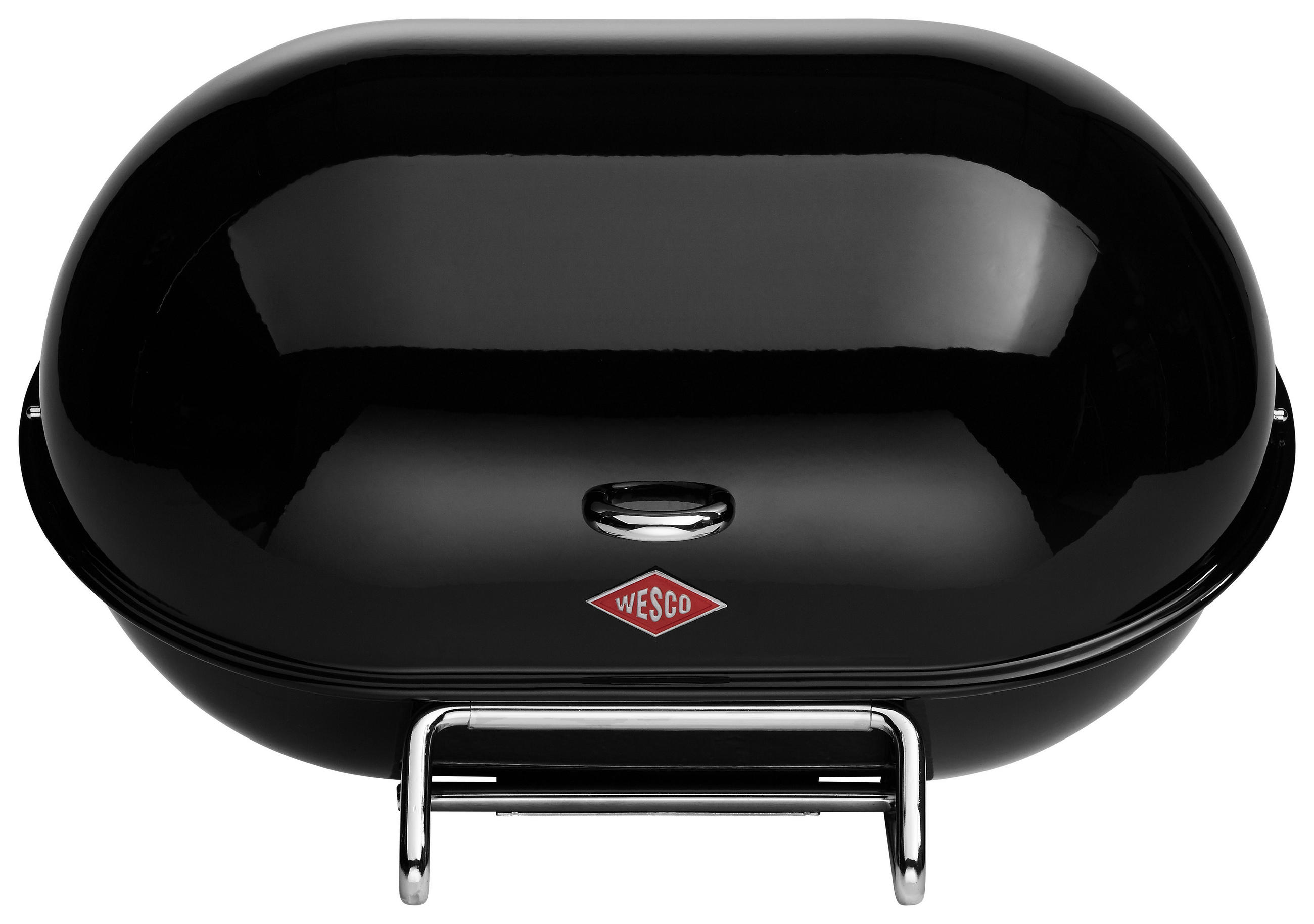 BROTKASTEN - Schwarz, Basics, Metall (34/21/23cm) - Wesco