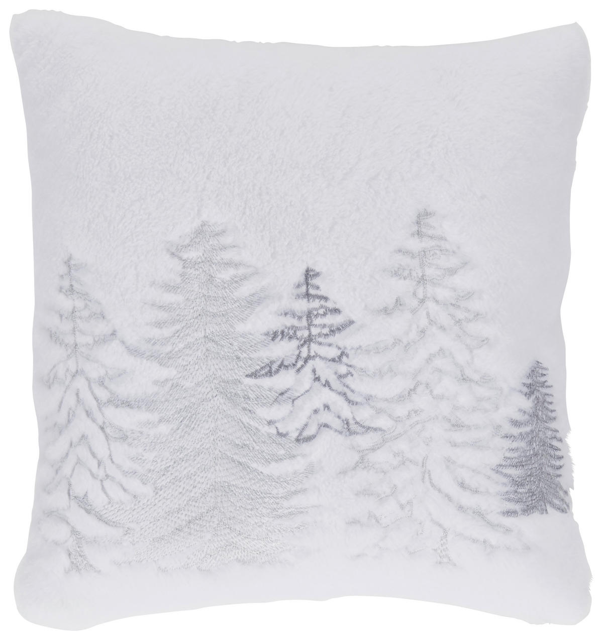 DEKORAČNÍ POLŠTÁŘ 45/45 cm - bílá, Konvenční, textil (45/45cm) - X-Mas