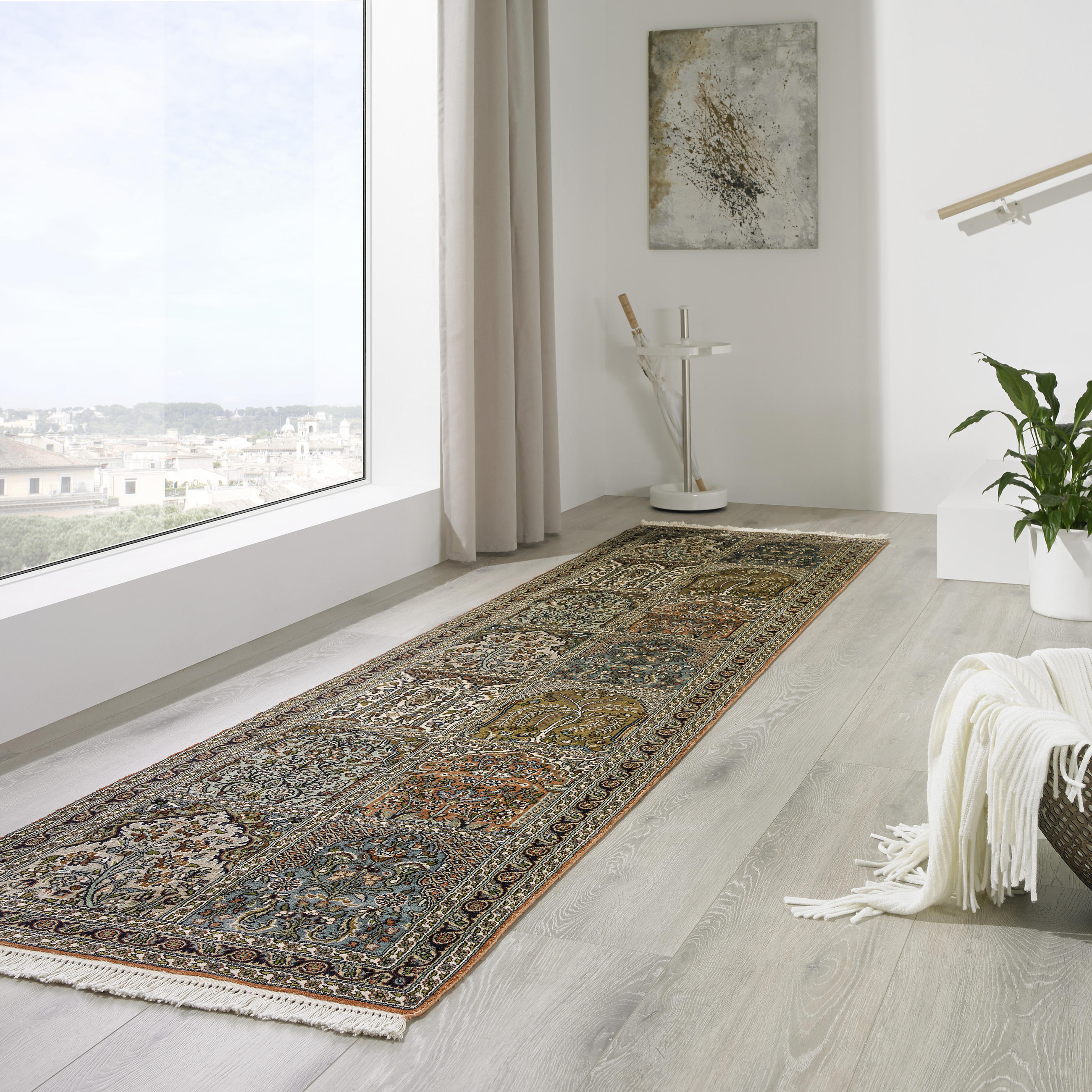 ORIENTTEPPICH 80/300 cm Kashmir XXXklusiv  - Multicolor, Lifestyle, Textil (80/300cm) - Cazaris