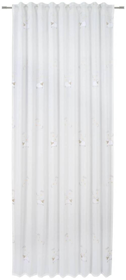DĚTSKÝ ZÁVĚS, průhledné, 140/245 cm - krémová, Konvenční, textil (140/245cm) - Ben'n'jen