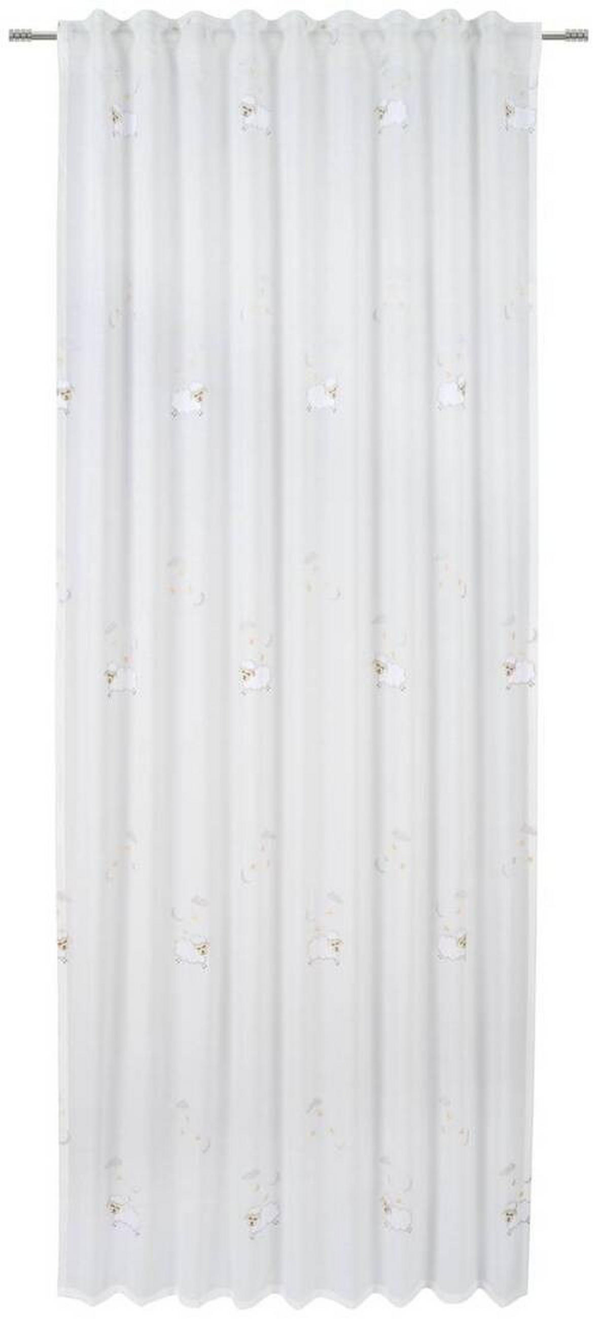 DETSKÝ ZÁVES, priehľadné, 140/245 cm - krémová, Konventionell, textil (140/245cm) - Ben'n'jen