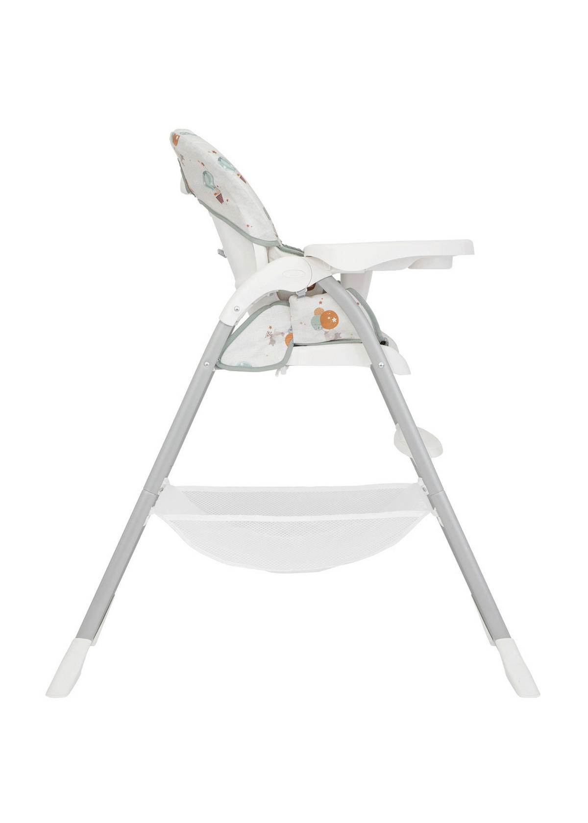 KOMBIHOCHSTUHL SnackEase Multicolor Up&Away  - Multicolor, Basics, Kunststoff (61,2/103/86cm) - Graco