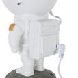 LED-DEKOLEUCHTE Astronaut 12/13/23 cm  - Weiß/Grau, Design, Kunststoff (12/13/23cm) - Novel