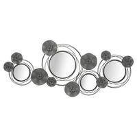 WANDDEKO  117/49/5.5 cm   - Chromfarben, Basics, Glas/Metall (117/49/5.5cm)