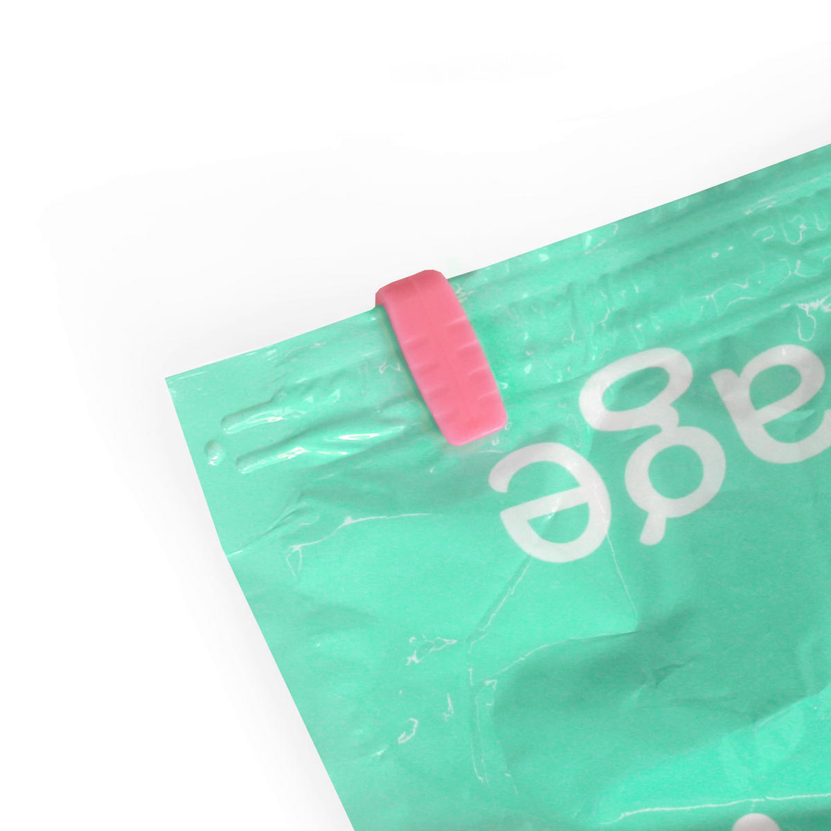 TAŠKA NA USCHOVÁNÍ - světle zelená, Basics, plast (55/70cm)