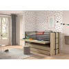 HOCHBETT 90/200 cm Eichefarben Eichefarben  - Eichefarben, MODERN, Holzwerkstoff (90/200cm) - MID.YOU