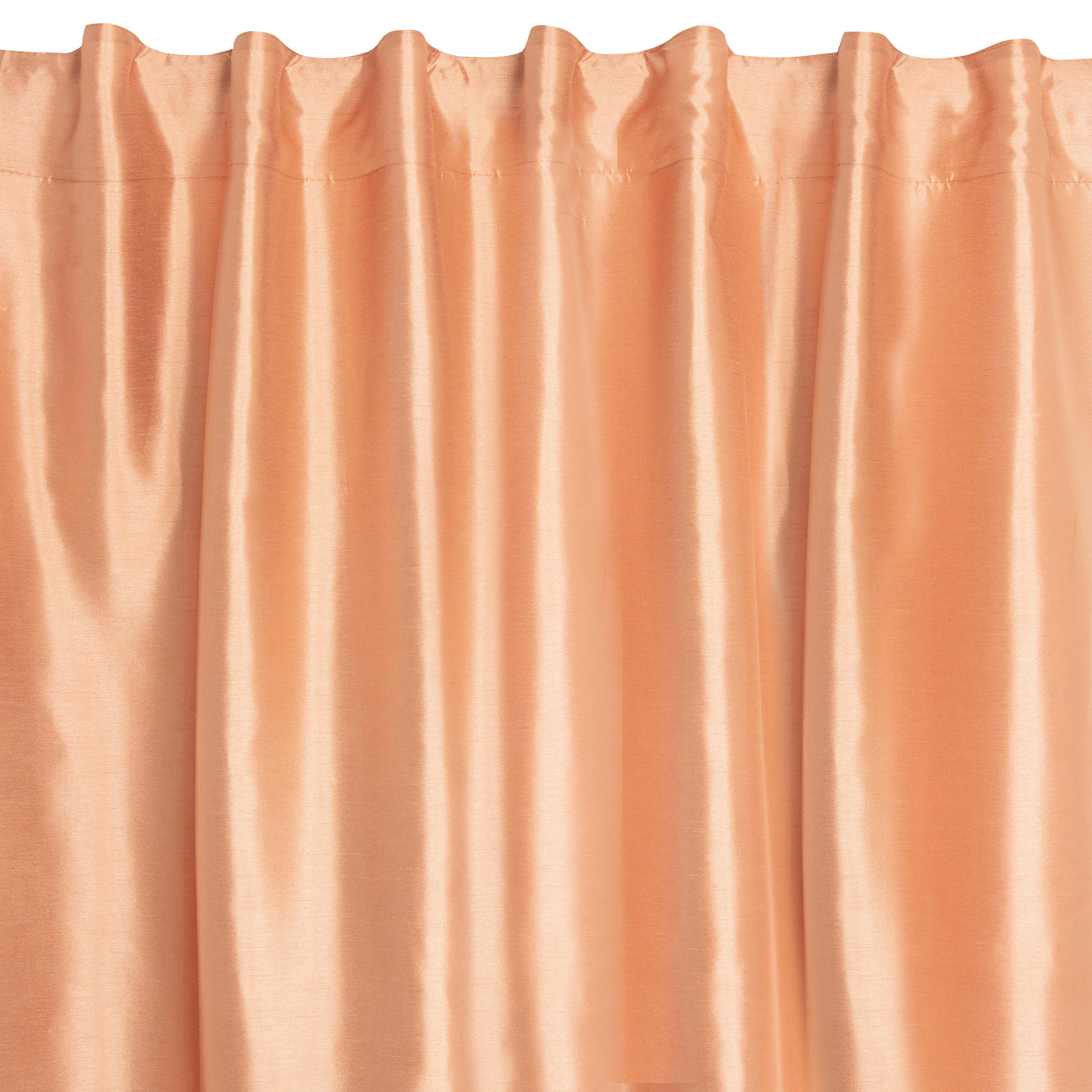 FERTIGVORHANG  blickdicht   140/280 cm  - Koralle, Basics, Textil (140/280cm)