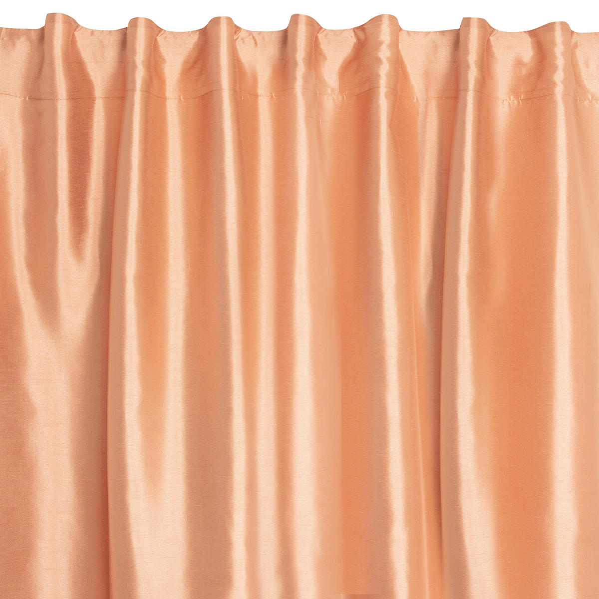 FERTIGVORHANG  blickdicht   140/280 cm  - Koralle, Basics, Textil (140/280cm)