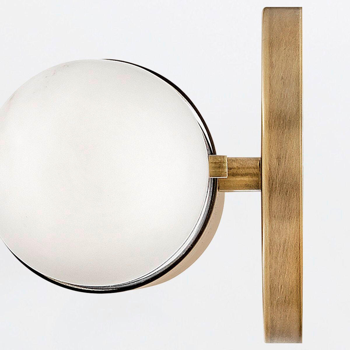 BADEZIMMER-WANDLEUCHTE Hinkley 40,6/12,7/12,6 cm  - Messingfarben, KONVENTIONELL, Glas/Metall (40,6/12,7/12,6cm) - Elstead Lighting