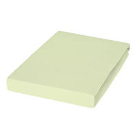 SPANNBETTTUCH Jersey  - Hellgrün, Basics, Textil (100/200cm) - Janine