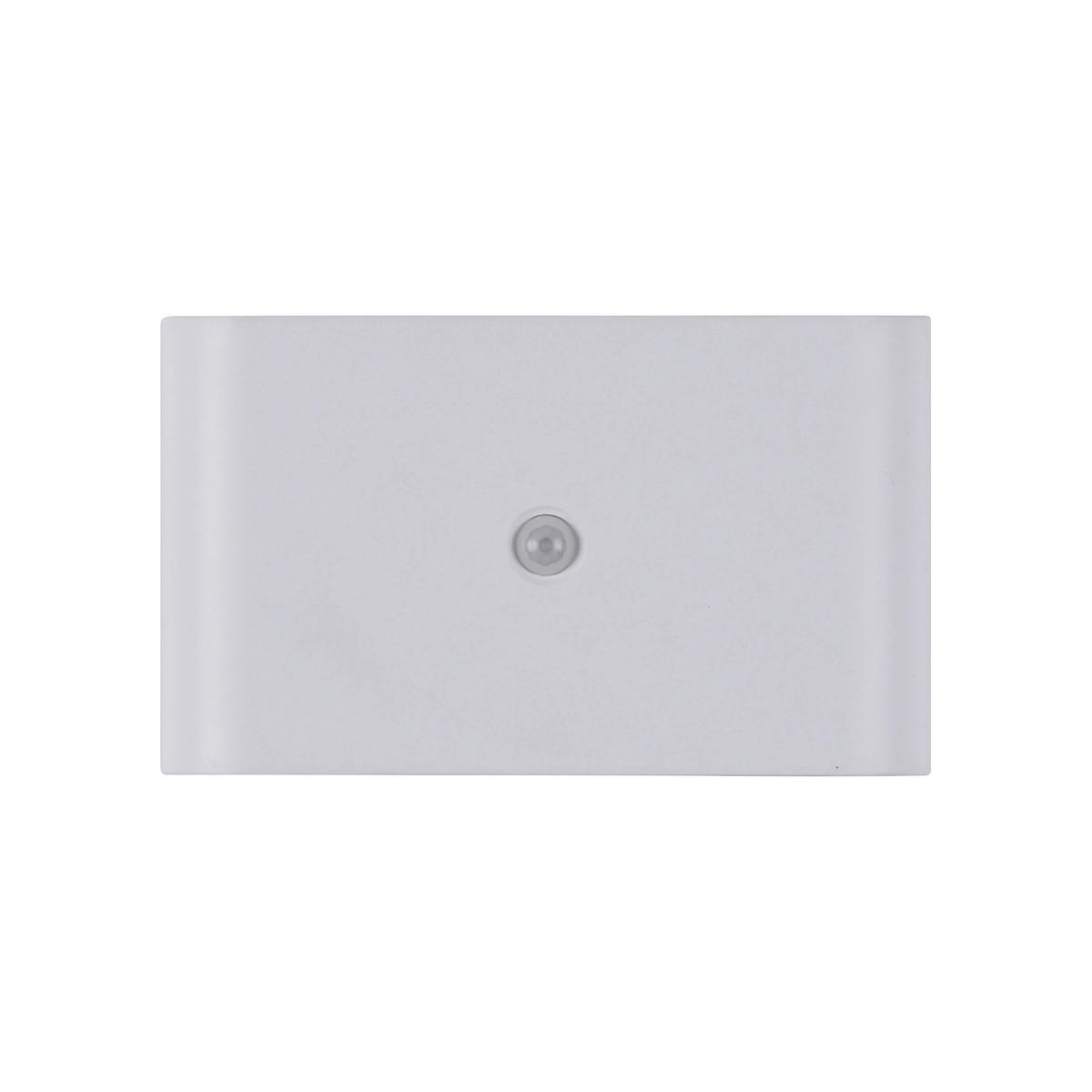 AKKU-WANDLEUCHTE - Weiß, Design, Kunststoff/Metall (16/6,5/9,5cm)