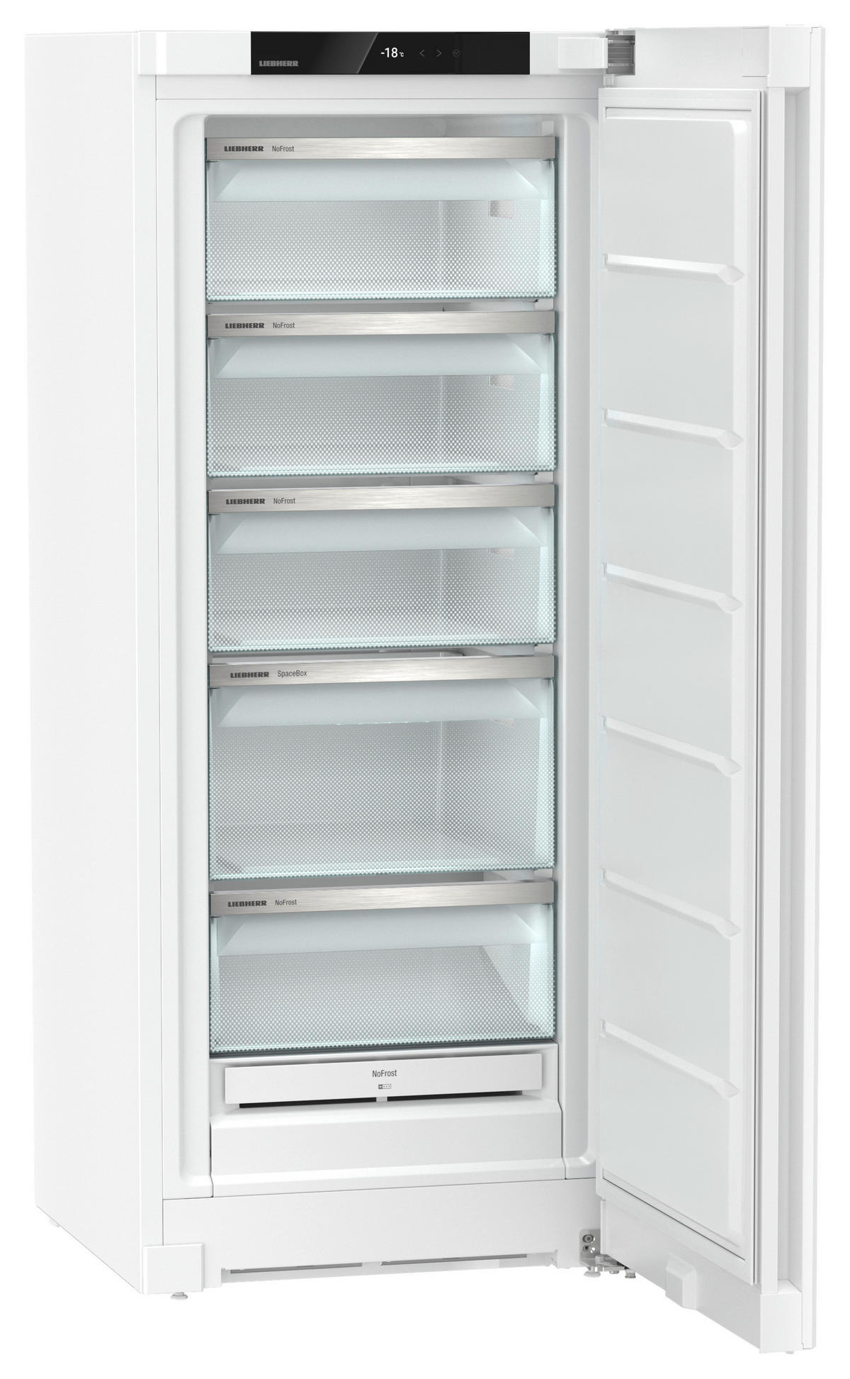 GEFRIERSCHRANK FNc4625  - Weiß, Basics, Metall (59,7/145,5/67,5cm) - Liebherr