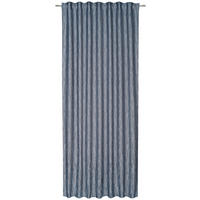 FERTIGVORHANG  halbtransparent   140/245 cm  - Blau, KONVENTIONELL, Textil (140/245cm) - Esposa