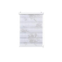 DOPPELROLLO  blickdicht     - Weiß, Natur, Textil (110/160/5cm)