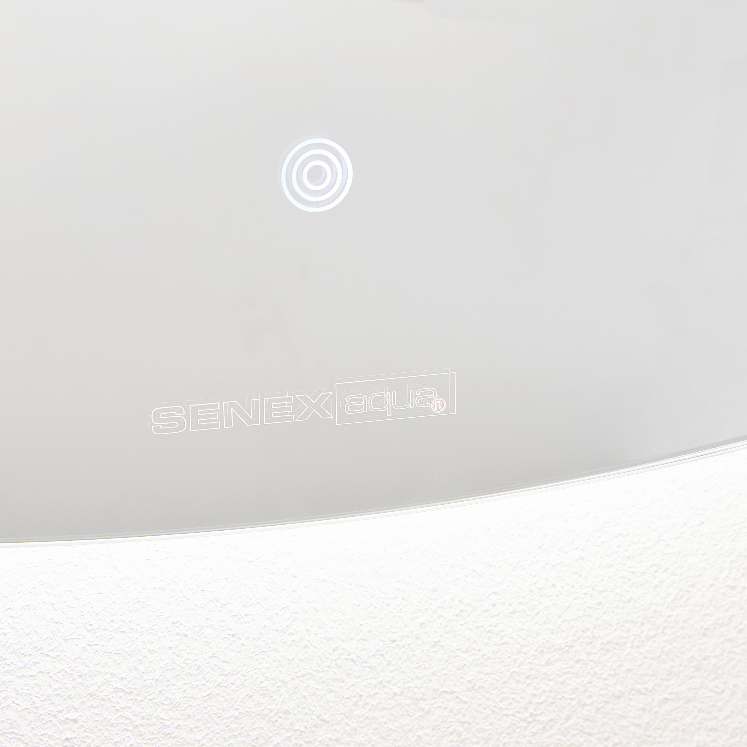 BADRUMSSPEGEL 80/80/3,5 cm  - Modern, glas (80/80/3,5cm) - Welnova
