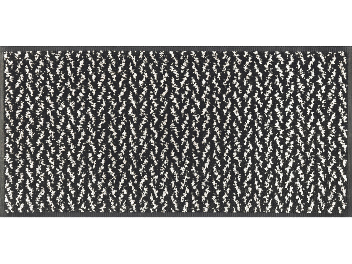BĚHOUN, bílá, černá - bílá/černá, Basics, textil/plast (35l) - wash+dry