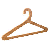 KLEIDERBÜGEL Holz  - Eichefarben/Naturfarben, Basics, Holz (42/20/1cm)