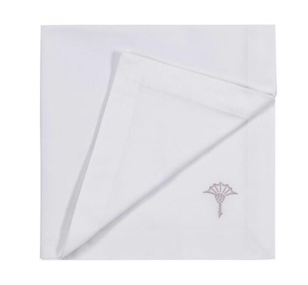 Serviette 2er Set 50/50 cm   - Sandfarben/Weiß, Design, Textil (50/50cm) - Joop!