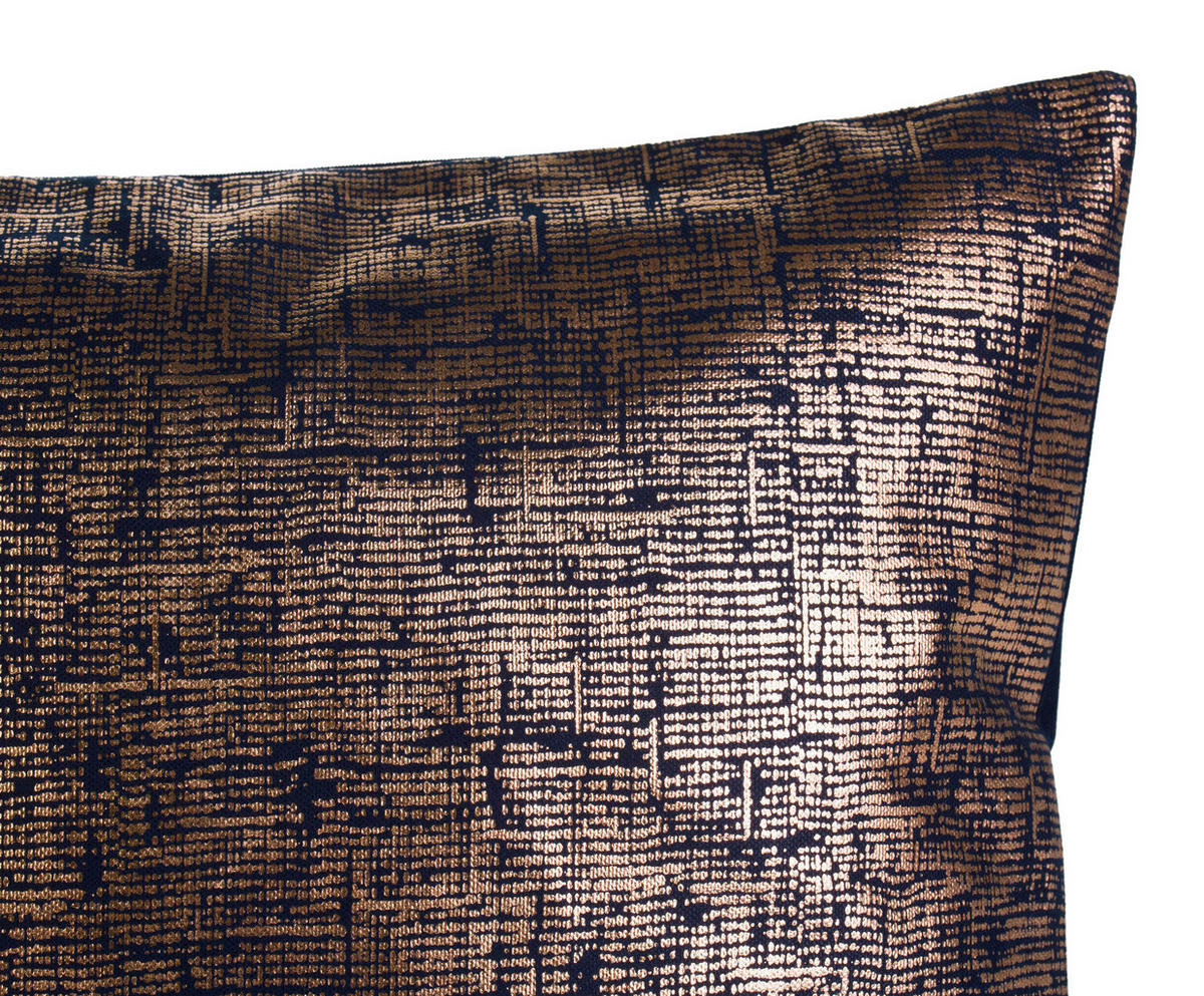 KISSENHÜLLE 40/60 cm  - Rostfarben/Schwarz, LIFESTYLE, Textil (40/60cm) - Novel