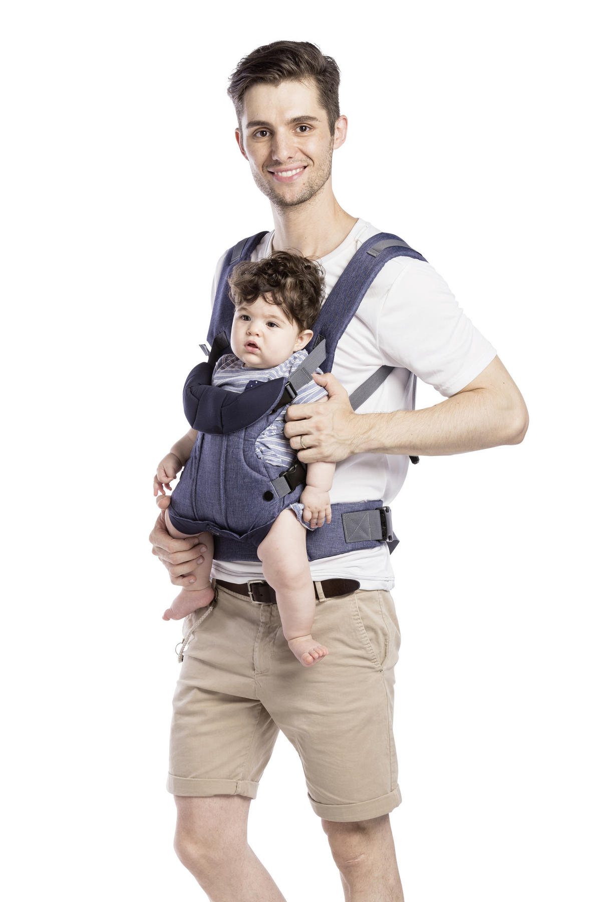 KENGUR NOSILJKA  Carry Me  - siva, Osnovno, tekstil - My Baby Lou