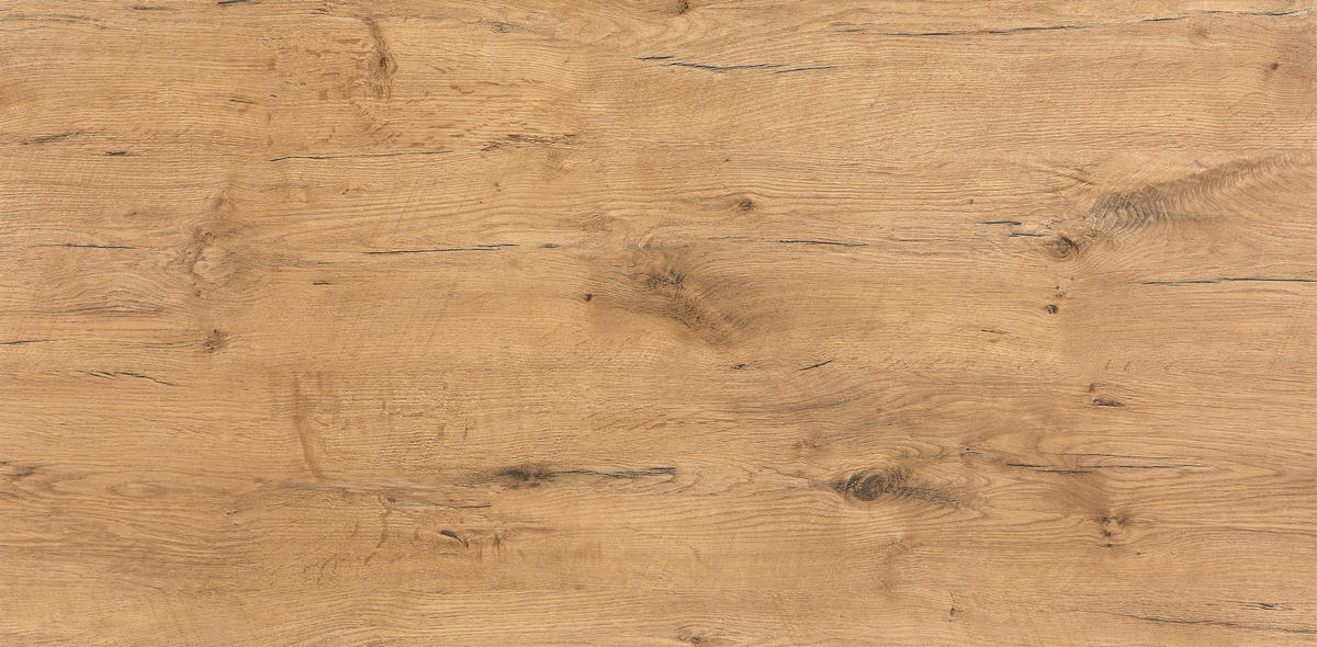 KÜCHENBLOCK 330 cm   in Weiß  - Edelstahlfarben/Eichefarben, Design, Holzwerkstoff/Metall (330cm) - Impuls