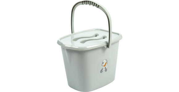 WINDELEIMER - Grau, Trend, Kunststoff (28/36/27cm) - My Baby Lou