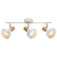 STRAHLER 55/18/10 cm  - Weiß, Basics, Metall (55/18/10cm)