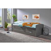AUSZIEHBETT 90/200 cm Grau  - Naturfarben/Grau, Basics, Holz/Kunststoff (90/200cm) - MID.YOU