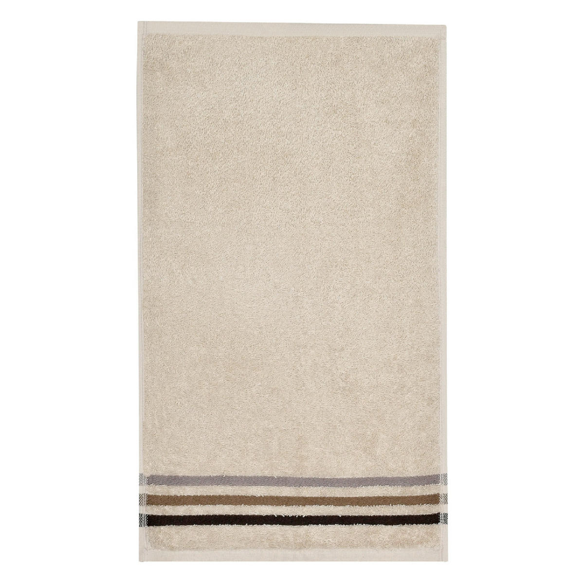 GÄSTETUCHSET Sandfarben 5-teilig 30/50 cm  - Sandfarben, Basics, Textil (30/50cm) - Schiesser