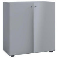 AKTENSCHRANK 70/74/39 cm  - Grau, Basics, Holzwerkstoff (70/74/39cm) - MID.YOU