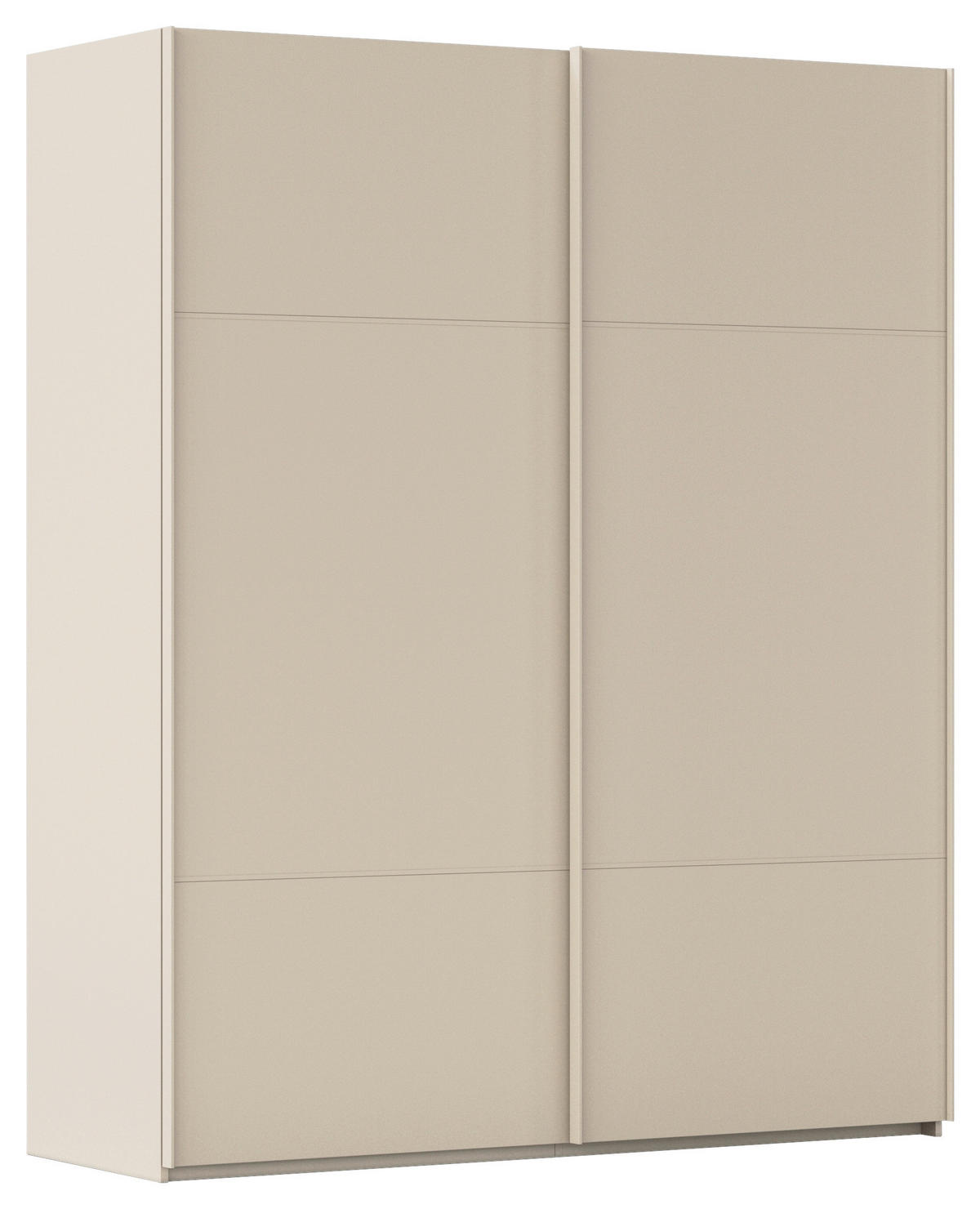 SCHWEBETÜRENSCHRANK 181/223/68 cm 2-türig Champagner  - Champagner, KONVENTIONELL, Holzwerkstoff/Metall (181/223/68cm) - Novel