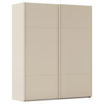 SCHWEBETÜRENSCHRANK  in Champagner  - Champagner, KONVENTIONELL, Holzwerkstoff/Metall (181/223/68cm) - Novel