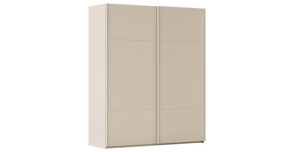 SCHWEBETÜRENSCHRANK  in Champagner  - Champagner, KONVENTIONELL, Holzwerkstoff/Metall (181/223/68cm) - Novel