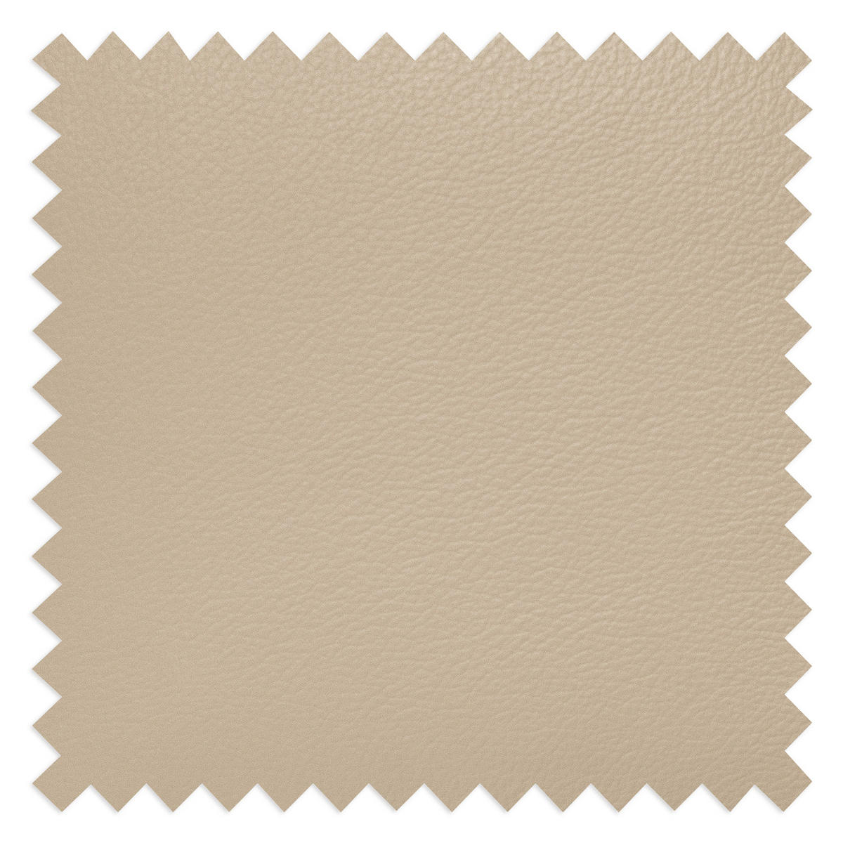 ECKSOFA Beige Echtleder Lederlook  - Chromfarben/Beige, Design, Leder/Textil (248/208cm) - Livetastic