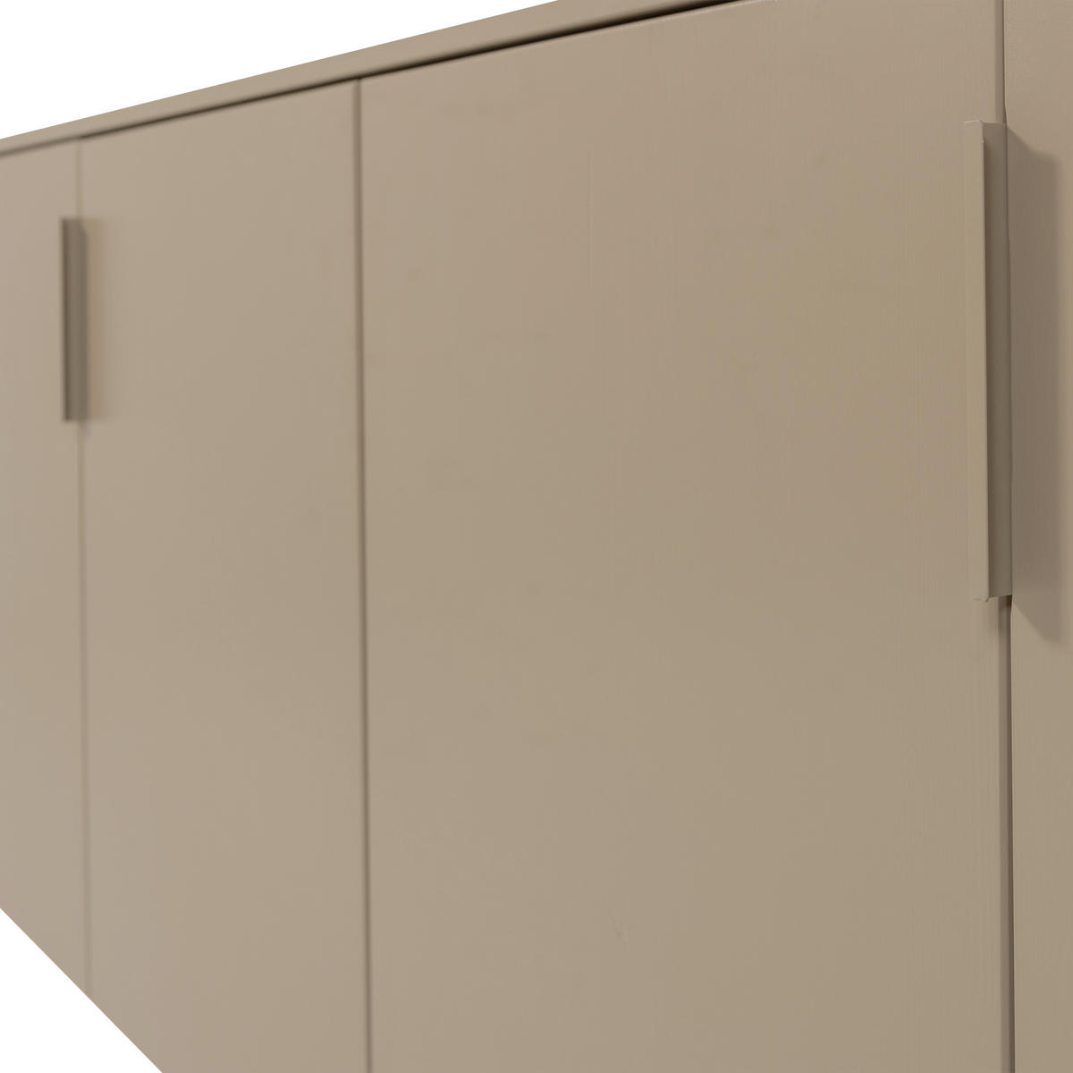 SIDEBOARD 201/85/44 cm  - Schlammfarben/Schwarz, Design, Holz/Metall (201/85/44cm) - Livetastic