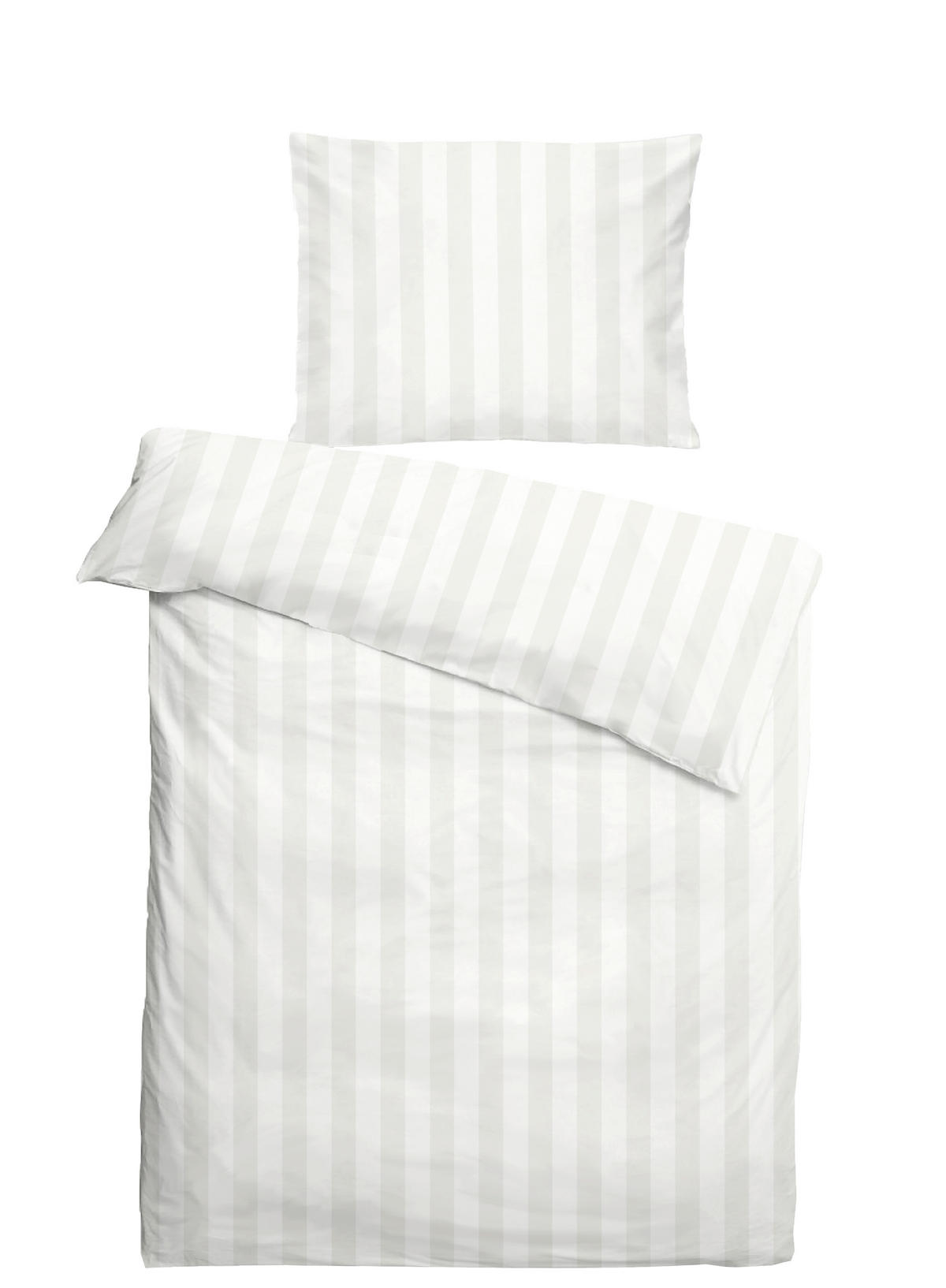 BETTWÄSCHE RALPH BAUER 2026 Jacquard, Damast 140/200 cm  - Alabasterfarben, Basics, Textil (140/200cm) - Ralph Bauer