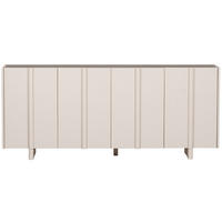 SIDEBOARD Basu  in 200/85/46 cm  - Grauweiß, Design, Holz (200/85/46cm) - Livetastic
