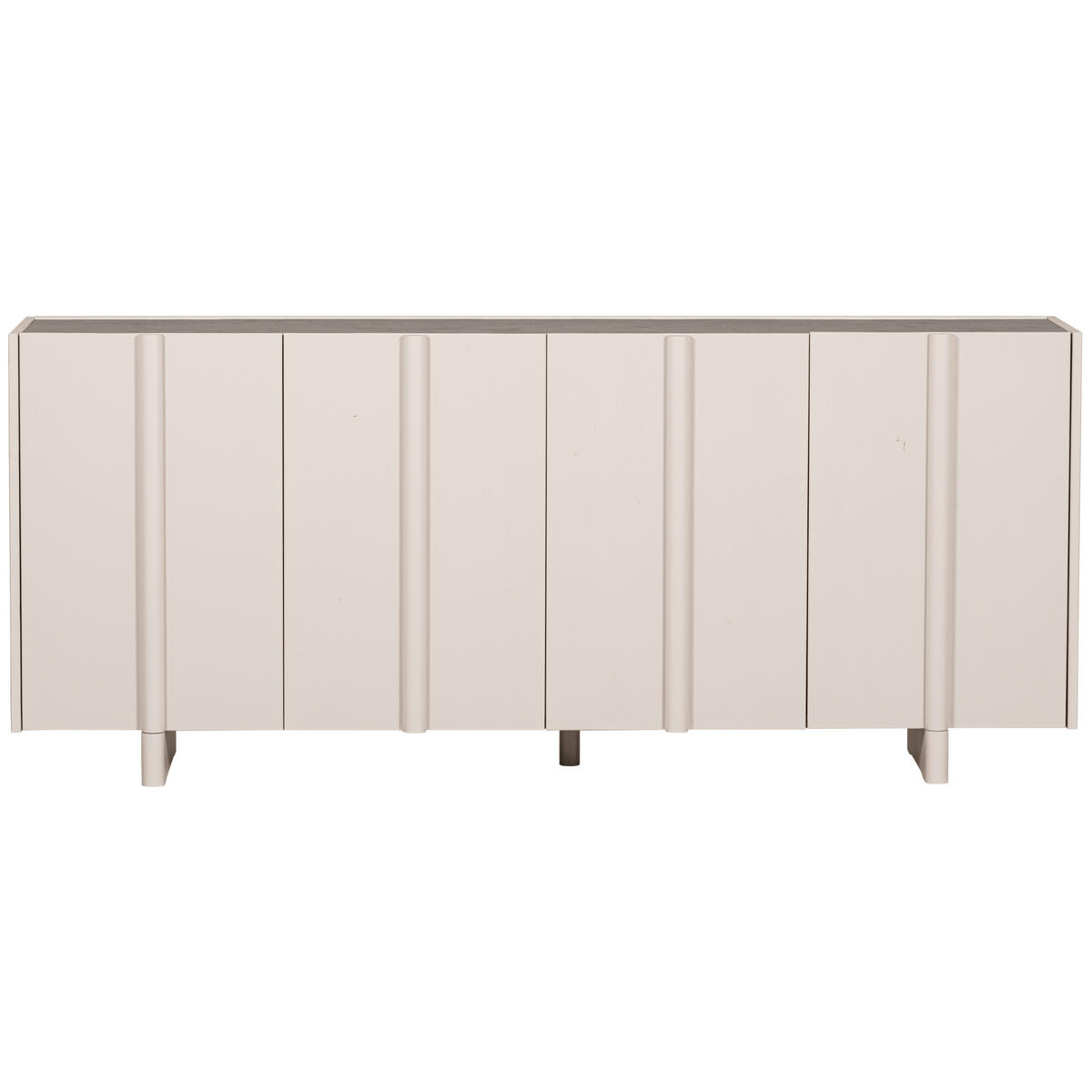 SIDEBOARD Basu  in 200/85/46 cm  - Grauweiß, Design, Holz (200/85/46cm) - Livetastic