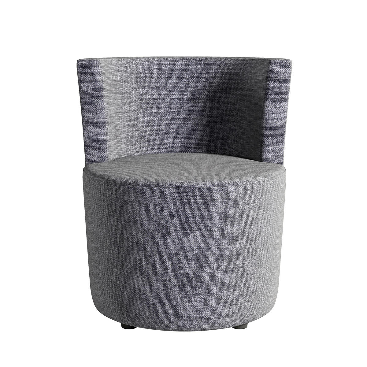 STUHL     Grau  - Grau, Design, Textil (62/75/62cm) - Livetastic