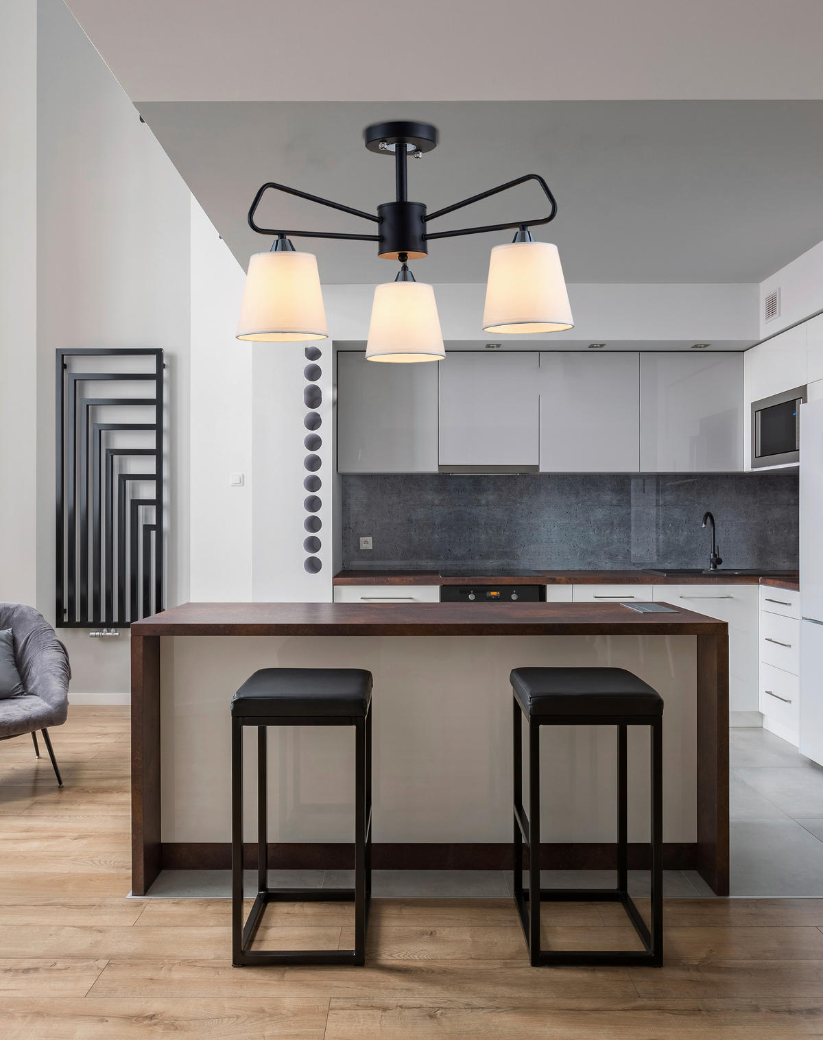 TAKLAMPA Morley 58,5/58,5/36,5 cm  - svart, Basics (58,5/58,5/36,5cm)