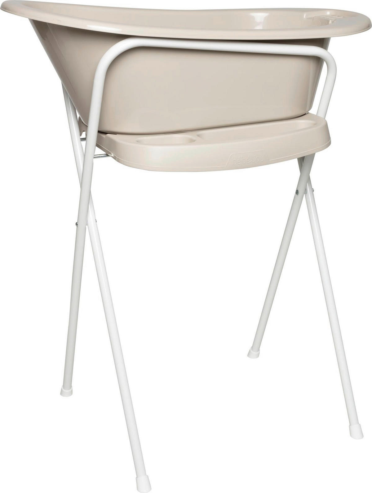 BADEWANNENSTÄNDER  - Taupe, Basics, Metall (61.2/8.5/110cm) - Bebe Jou