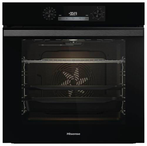 EINBAUBACKOFEN O65226ABS  - Schwarz, Basics, Glas/Metall (59,5/59,5/56,4cm) - Hisense
