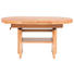 COUCHTISCH Ahorn furniert Ahornfarben - Ahornfarben, KONVENTIONELL, Metall (110(130,5/65/56-75cm) - Venda